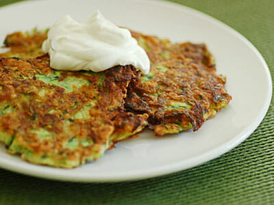 Zucchini Fritters with Goat Cheese | Tasty Kitchen: A Happy Recipe Community!