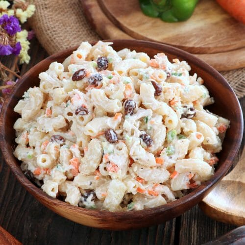 Easy To Make Filipino Chicken Macaroni Salad 5 Steps I Bake I