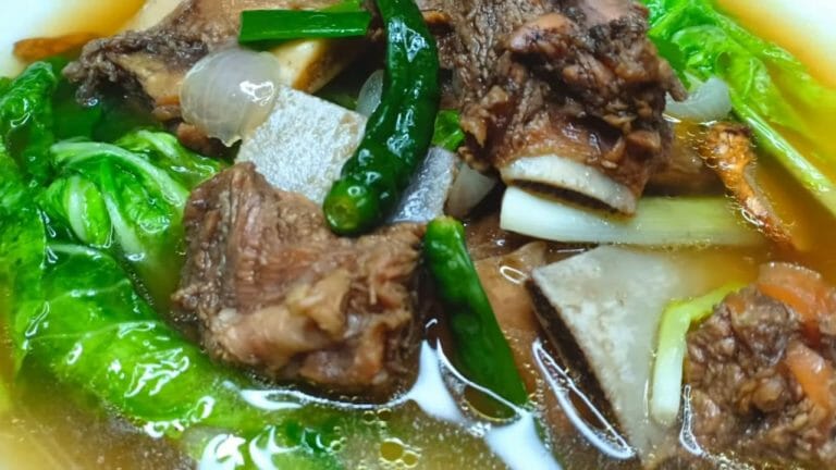 How To Make Nilagang Baka Filipino Boiled Beef Soup Recipe I Bake I Cook I Gobble